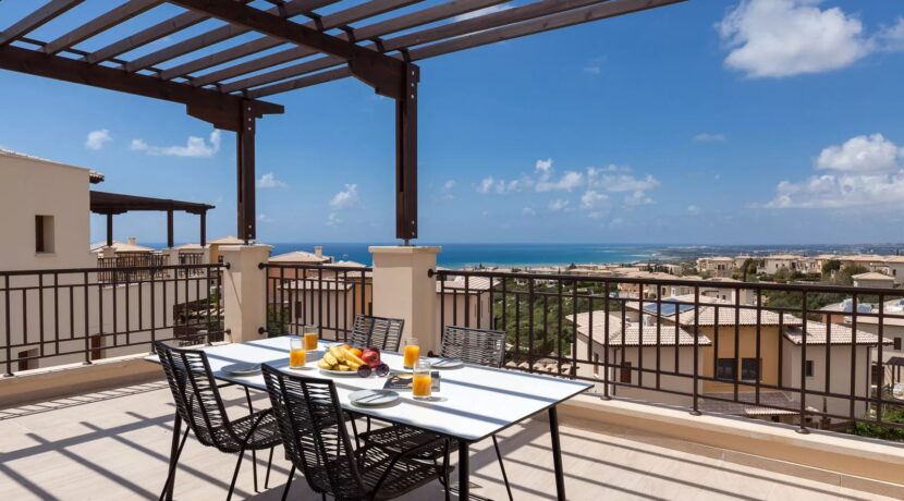 Aphrodite hills apartment - balcony