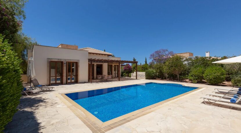 Aphrodite hills villa pool