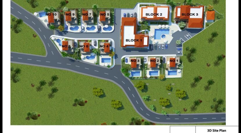 Green Valley Colour site Plan