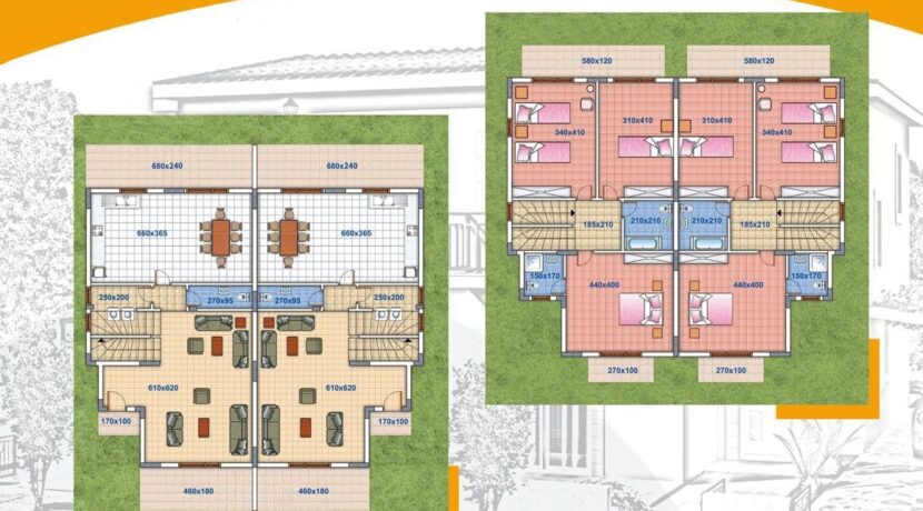 Type C floor plans